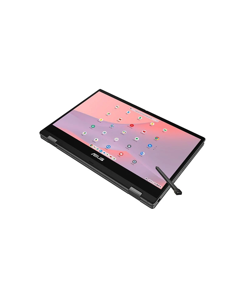 Asus Chromebook CM14 Flip CM1402F 14" Full Hd 2-In-1 Touchscreen Laptop, MediaTek Kompanio 520 2.0GHz, 8GB Ram, 64GB eMMC, Chrome Os, Gravity Gra