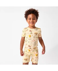 Bellabu Bear Unisex Jurassic Park: Tracker Kids 2-Piece Short Sleeve & Shorts Pajama Set