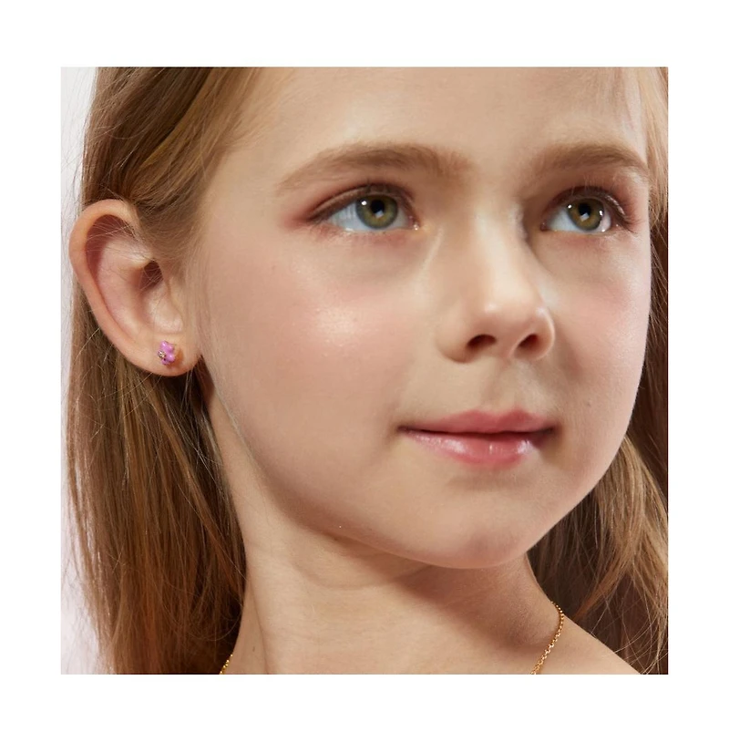 Anna Zuckerman Petit Daisy Rose Earrings