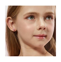 Anna Zuckerman Petit Daisy Rose Earrings