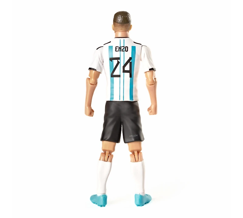 Banbo Toys Sockers Argentina Enzo 8" Collectible Soccer Action Figure