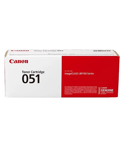 Canon 051 Black Toner Cartridge for imageCLASS LBP160 Series Printer, 1700 Pages Yield