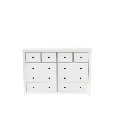 Casainc Modern 10-Drawer Storage Cabinet Dresser Wide Chest of Drawer