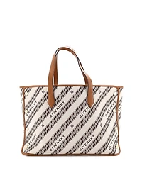 Pre-Owned Givenchy Medium Bond Shopper Tote Logo Jacquard Canvas