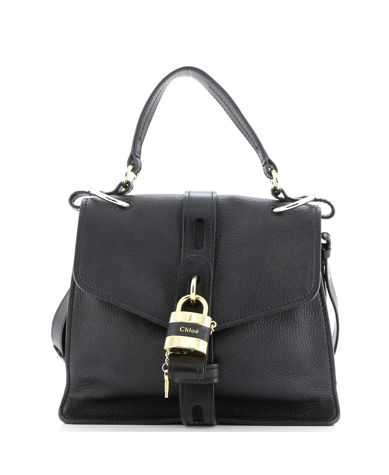 Pre-Owned Chloe Medium Aby Day Bag Leather