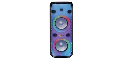 RadioShack Tower Party Speaker With 8 Inch Woofers 120W For Outdoor Remote Control Included 4001957