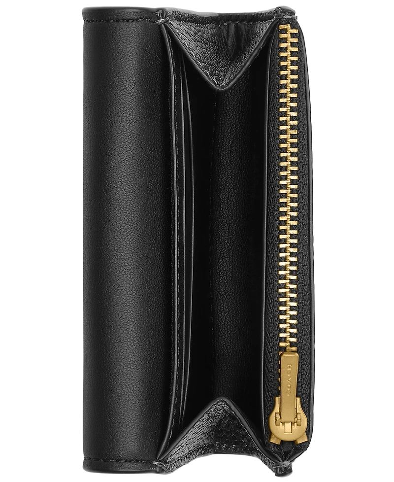 Coach Women's Polished Essential Flap Card Case