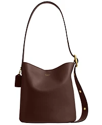 Coach Bleecker Medium Leather Bucket Bag