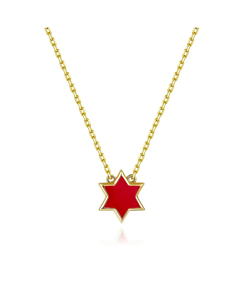 Anna Zuckerman Petit Star of David Necklace in