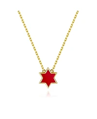 Anna Zuckerman Petit Star of David Necklace in