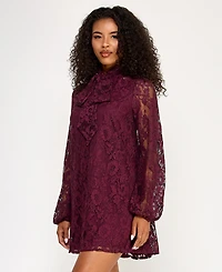 Seni & Cade Juniors' Embroidered Lace Dress