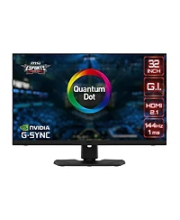 Msi Optix MPG321UR-qd 32" 16:9 4K Ultra Hd 144Hz Ips Lcd Hdr Gaming Monitor, Metallic Black