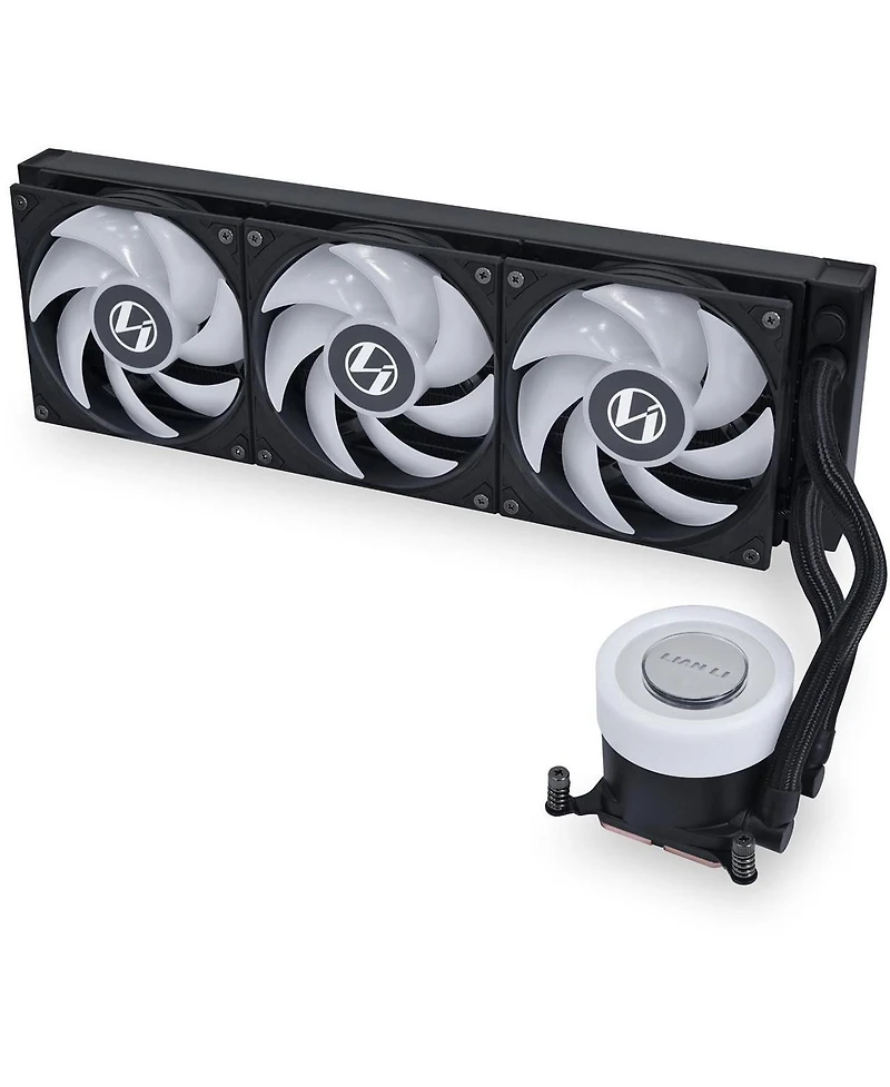 Lian-Li Galahad Ii Lite 360mm Rgb All-in-One Cpu Liquid Cooler, Black