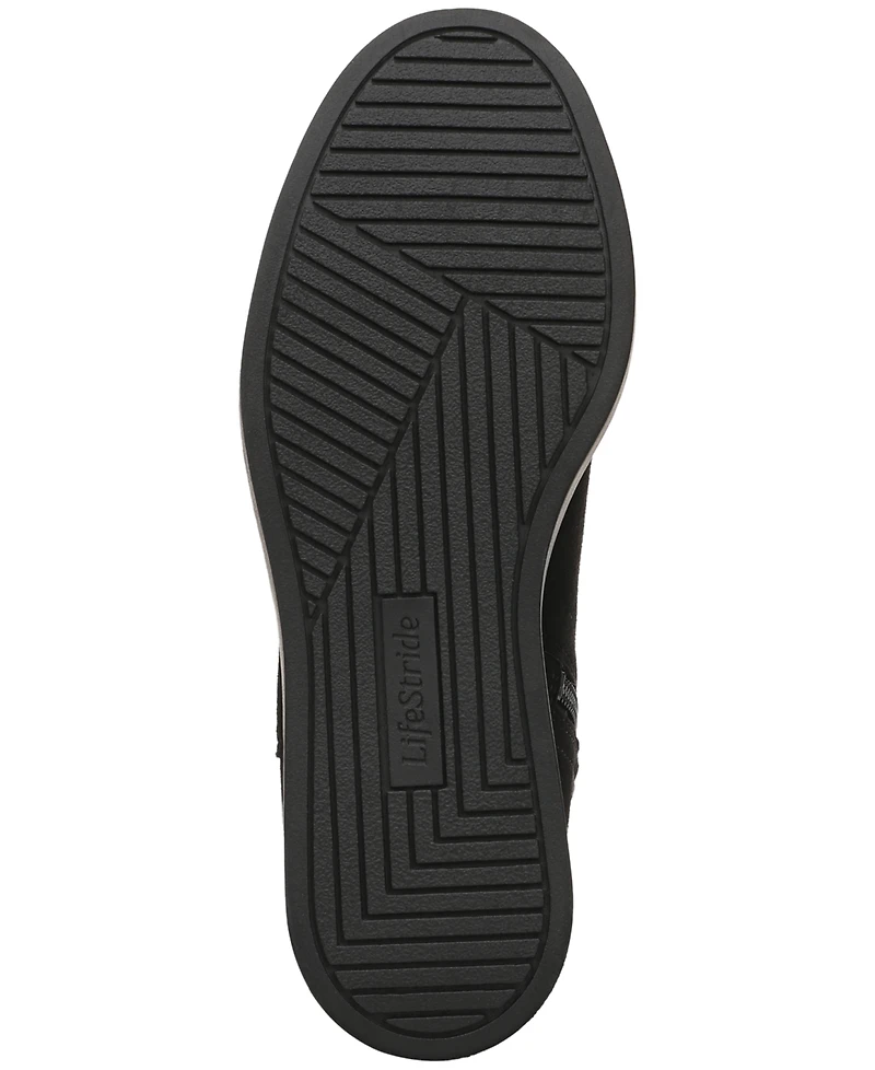LifeStride Women's Dubliner Wedge Zip Short Boots