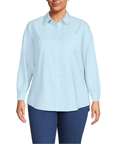 Lands' End Women's Plus Oxford Shirt