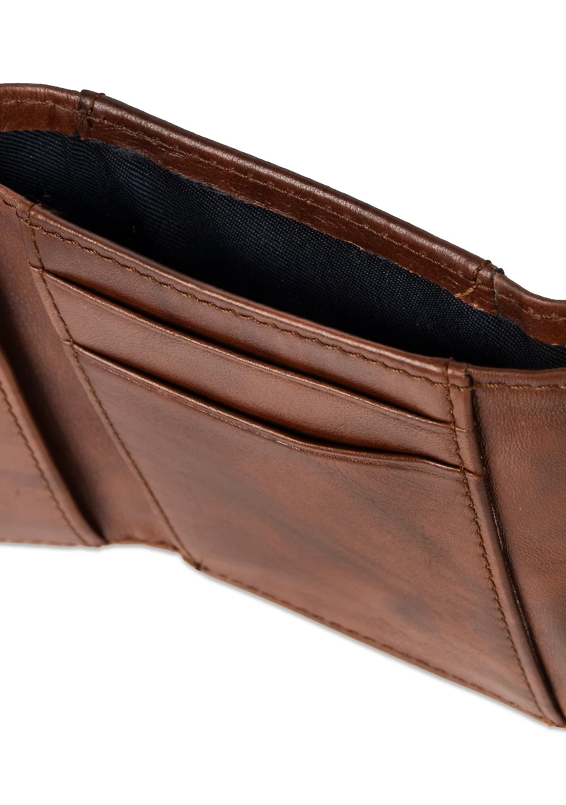 Tommy Hilfiger Men's Magnetic Z-Fold Wallet