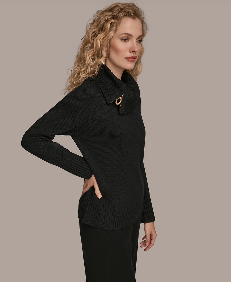Donna Karan New York Women's Asymmetric Sweater