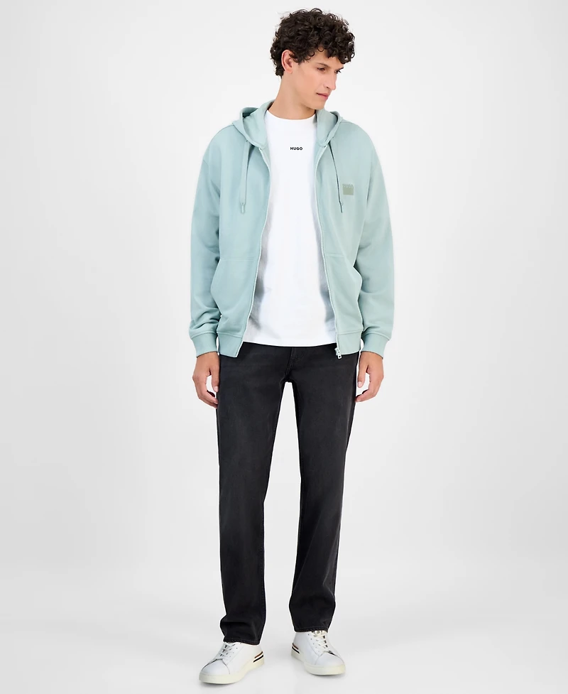 Hugo By Boss Men's Delastomer Full Zip Hoodie
