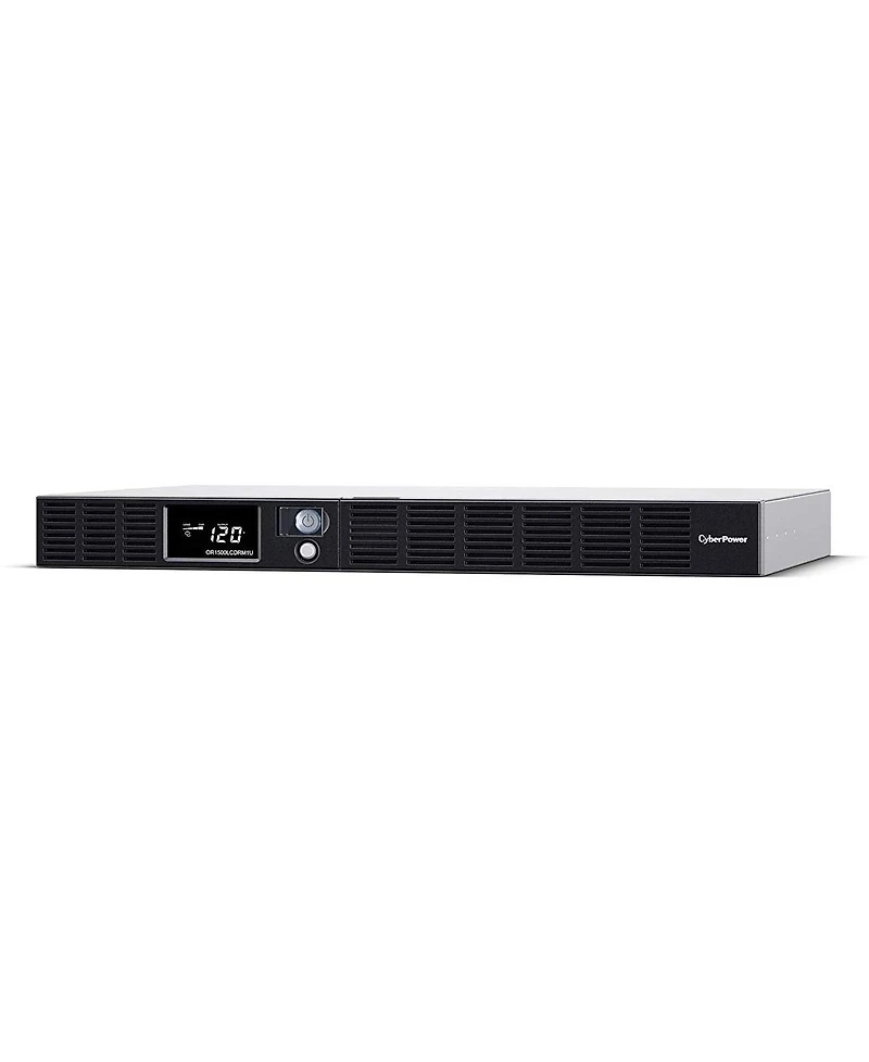 CyberPower OR1500LCDRM1U Smart App Intelligent LCD/Avr 1500VA / 900W Ups, 6 Outlets / Usb & Serial Ports