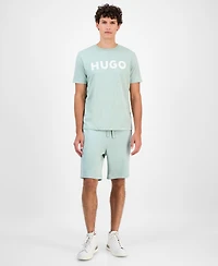 Hugo By Boss Men's Cotton Logo Crewneck T-Shirt
