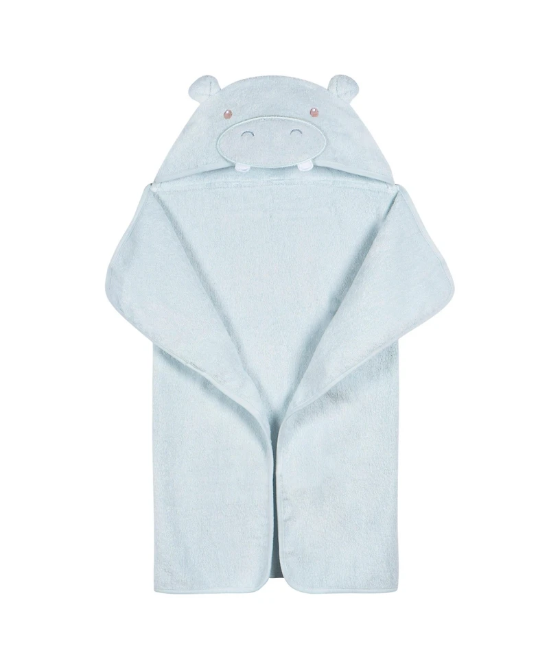 Just Born Baby Owl Character Towel, Pink, One