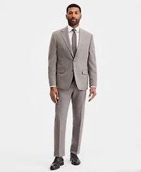 Michael Kors Mens Classic Fit Grey Pinstripe Suit Separates