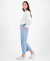 Nautica Jeans Women's Cotton Mid-Rise Ankle Pants