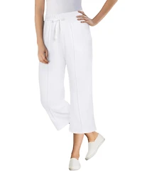 Woman Within Plus Easy Going Knit Capri