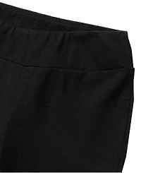 Lands' End Girls Tough Cotton Flare Leggings