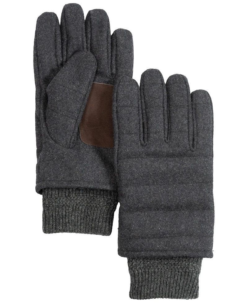 Polo Ralph Lauren Men's Wool Channel Quilted Gloves