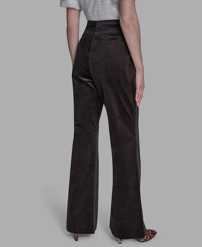 Bcbg Women's Wide Leg Corduroy Pants