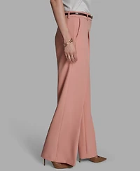 Bcbg Women's Pleated Wide Leg Pants