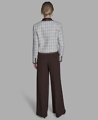 Bcbg Women's Tweed Open-Front Jacket