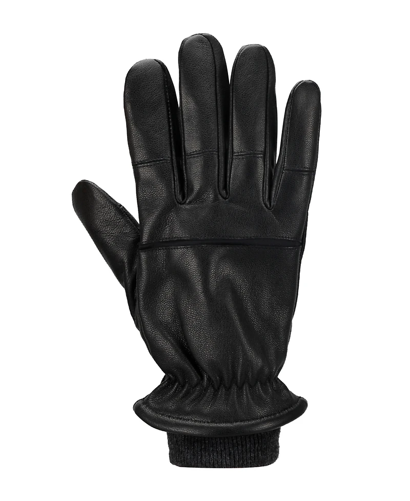 Kenneth Cole Reaction Men's Touchscreen Stretch Knuckles Gloves