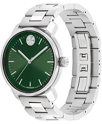 Movado Men's Bold Access Swiss Quartz Stainless Steel Watch, 41mm