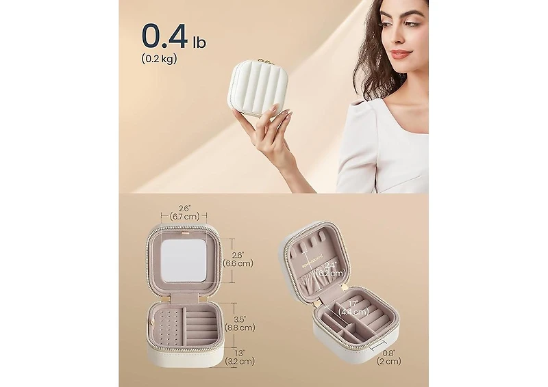 Songmics Home Jewelry Box