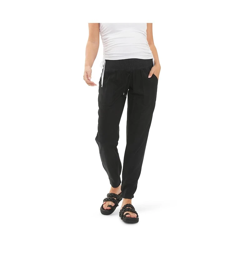 Ripe Maternity Tencel Off Duty Pants Black