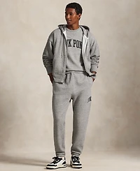 Polo Ralph Lauren Men's Pink Pony Fleece Knit Sweatpants
