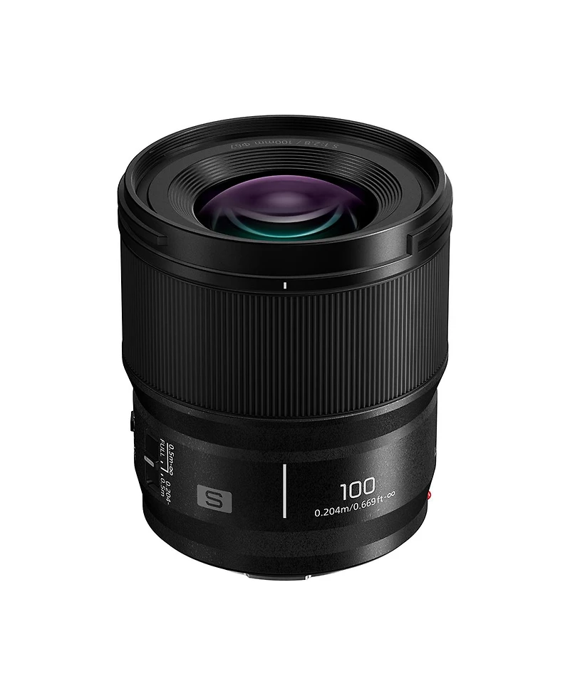 Panasonic Lumix S 100mm f/2.8 Macro Lens for L Mount, Bundle with Soft Lens Case, 67mm Filter Kit, Lens Pen Lens Cleaner, Cleaning Kit, Lens Cap
