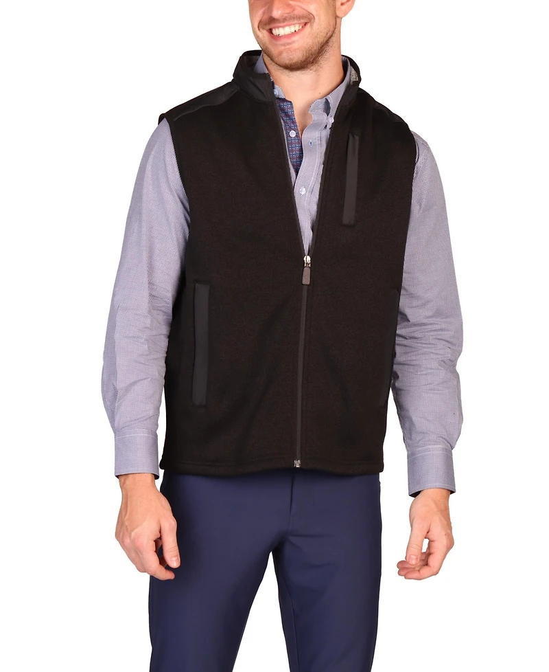 Tailorbyrd Men's Full Zip Outerwear Vest