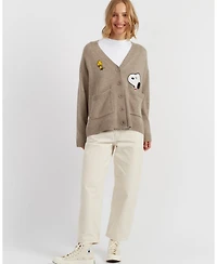 Chinti & Parker Women's Wool-Cashmere Peek Pocket Cardigan