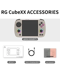 Aivuidbs Portable Retro Game Console with Rgb Lights and 5000 Built In Games