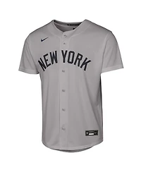 Nike Big Boys and Girls Aaron Judge Gray New York Yankees Road Replica Jersey