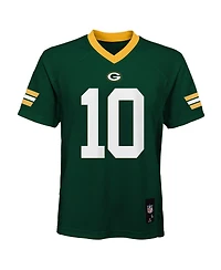 Outerstuff Preschool Jordan Love Green Bay Packers Replica Player Jersey