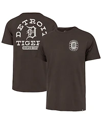 '47 Brand Men's Brown Detroit Tigers Back Canyon Franklin T-Shirt