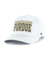 '47 Brand Women's White Purdue Boilermakers Outspoken Hitch Adjustable Hat