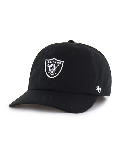 '47 Brand Men's Black Las Vegas Raiders Foundational Franchise Fitted Hat