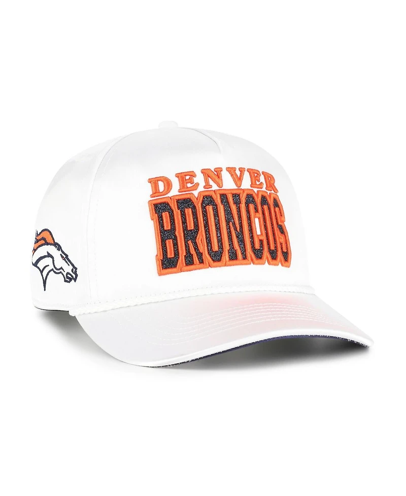 '47 Brand Women's White Denver Broncos Outspoken Hitch Adjustable Hat