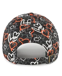 '47 Brand Big Girls Black Cincinnati Bengals Mural Clean Up Adjustable Hat