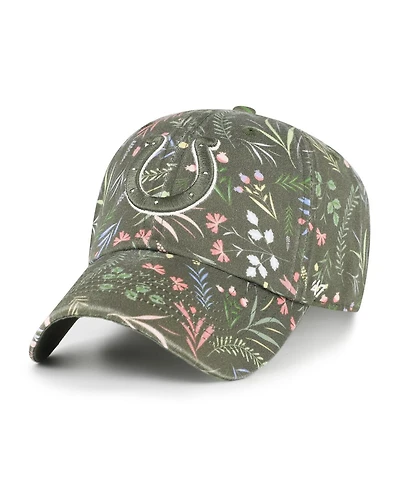 '47 Brand Women's Green Indianapolis Colts Verbena Clean Up Adjustable Hat